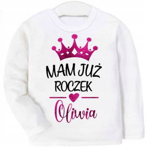 Bluzka Pierwsze urodziny Mam już roczek Rok r. 86