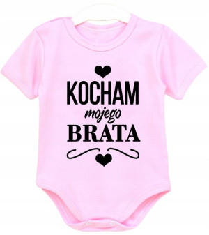Body niemowlęce Kocham mojego brata r. 68