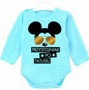 Body Przystojniak po tatusiu Myszka Mickey r. 62