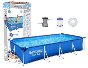 Basen Stelażowy 400 X 211 X 81 Cm Bestway 56424