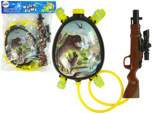 Mega Pistolet Plecak Na Wodę Dinozaur Magazynek