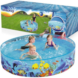 Basen Dla Dzieci 244X46Cm Łatka Bestway 55031