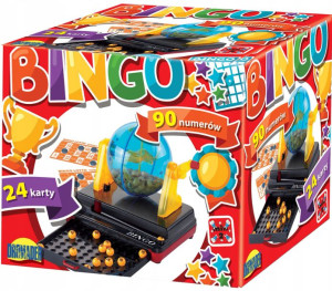 Gra Rodzinna Zręcznościowa Śmiechu Liczenia Bingo