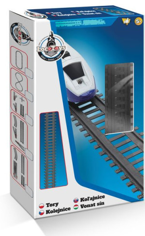 Locotoys Stwórz Własną Kolejkę I Buduj - Tory Ele.