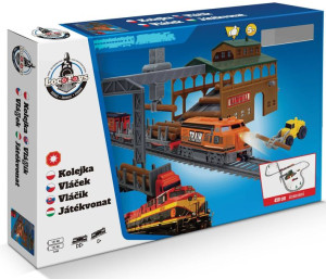 Locotoys Stwórz Własną Kolejkę I Buduj - Tartak