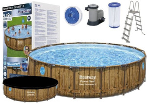 Basen Stelażowy 549X122 Pokrywa Bestway 56977 Akce