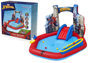 Dmuchany Plac Zabaw Spider Man 211 X 206 X 127 Cm Bestway 98793