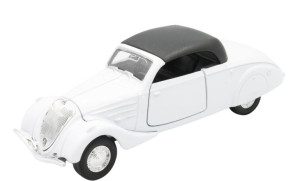 Metalowe Auto Samochód Welly 1938 Peugeot 402