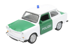 Metalowe Samochód Auto Welly Trabant 601 Polizei