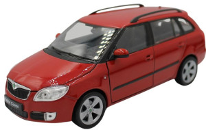 Samochód Metalowy Welly 2009 Skoda Fabia Combi Ii