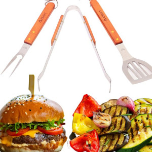 Zestaw Bbq Do Grilla  Przyborów Stal Nierdzewna