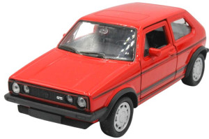Model Metalowy Welly Auto Vw Golf I Gti 1:34