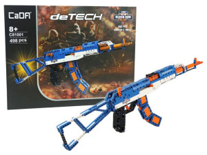 Karabin Assault Rifle Ak-47 Z Klocków Cada 498 Elementów