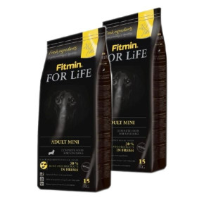 Fitmin For Life Adult Mini 2x 15 kg - sucha karma dla dorosłych psów rasy m