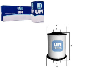 Filtr Paliwa [ufi]