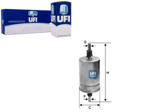 Filtr Paliwa [ufi]