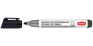 Marker Do Tablic Suchościeralnych Napełnialny Czarny