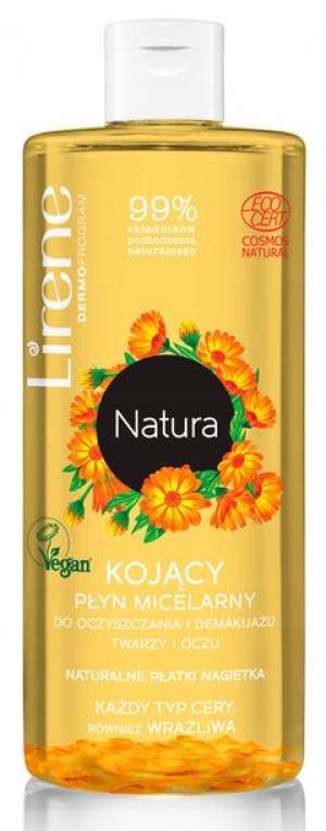 Lirene Kojący Płyn Micelarny Do Oczu Twarzy 400ml