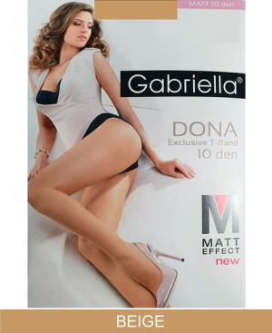 Gabriella Dona 10den Beige