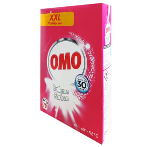 Proszek Prania Koloru Omo Niemiecki 4.9kg Moc Xxl