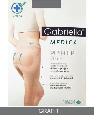 Gabriella Medica Push Up 20den 3-m/grafit