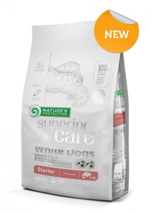 Natures Protection Superior Care White Dogs Starter 1,5kg