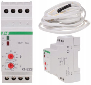 F&F Regulator zakresu temperatury 30-60 RT-822