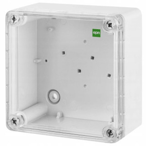 Puszka Elektryczna Hermetyczna Szara 105x105x66mm