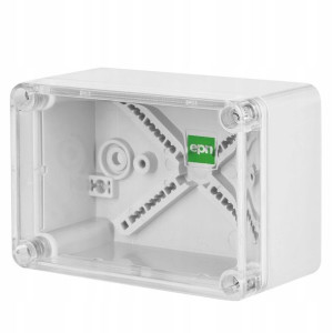 Puszka Elektryczna Hermetyczna Szara 110x75x59mm