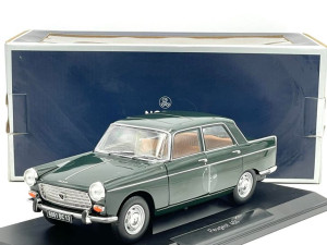 Peugeot 404 - 1965, antique green Norev 1:18