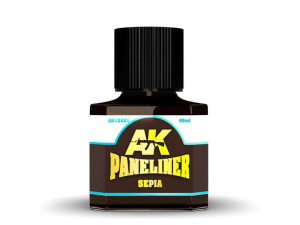 Farba Paneliner Sepia AK12021 Interactive