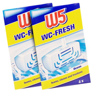 Kostka Zawieszka Do Wc Fresh W5 Morska Ocean 8szt