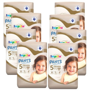 Lupilu Pantsy Pieluchomajtki 5 Junior Premium 160szt