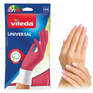 Rękawiczki Wielorazowe Gumowe Vileda Universal M