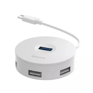 Hub 4w1 USB-C do USB 3.0 + 3x USB 2.0 Baseus 15cm
