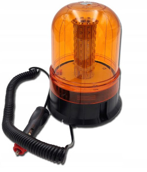 Lampa Ostrzegawcza Kogut Led Magnes 12v 24v R10