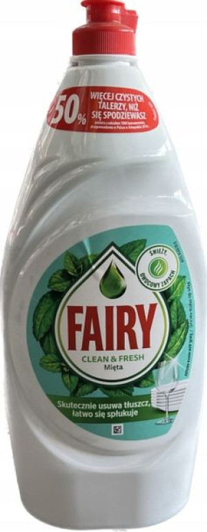 Płyn do mycia naczyń Fairy miętowy 0,85 l