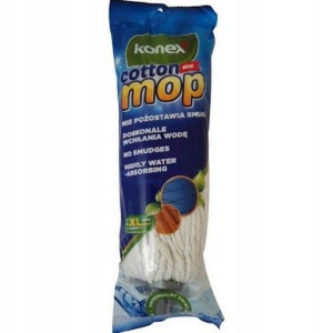 Końcówka Mopa XL, 37cm 280g,bawełna, sznurki KONEX