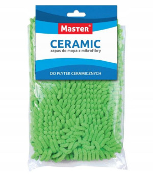 Mop z mikrofibry CERAMIC wkład Master - S017