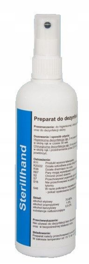 Sterillhand 250ml z atomizerem