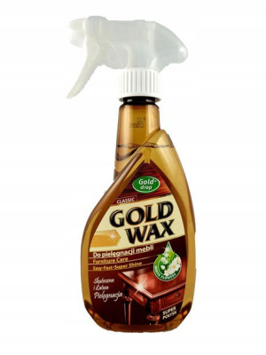 Gold Wax do pielęgnacji mebli, 400ml, spray