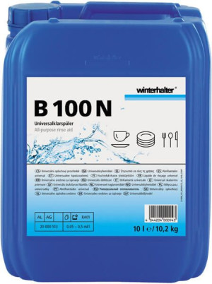 B100N 10l - płyn nabłyszczający do zmywarek