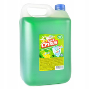 Płyn do naczyń 5l Gold Cytrus - CYTRYNA