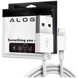 Kabel 1m Alogy Fast Charging Cable USB do Lightning do ładowania 20W White