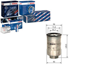 Bosch Filtr Paliwa Daihatsu Rocky Wildcat/rocky Hyundai