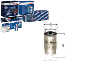Bosch Filtr Paliwa Vw 1,9tdi