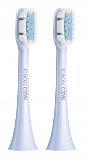 2x Końcówki Soocas Clean do Soocas X1/X3/X3U/X3 PRO/X5 -niebieskie