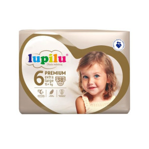 Pieluszki Pieluchy Lupilu Extra Large 6 38szt