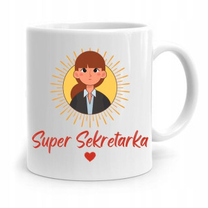Kubek Prezent Dla Sekretarki Super Sekretarka