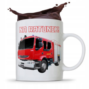 Kubek Prezent Dla Strażaka Na Ratunek!